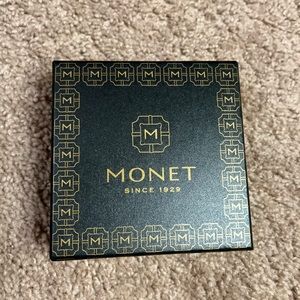Monet Crystal Cross Compact Mirror New ready to gift!